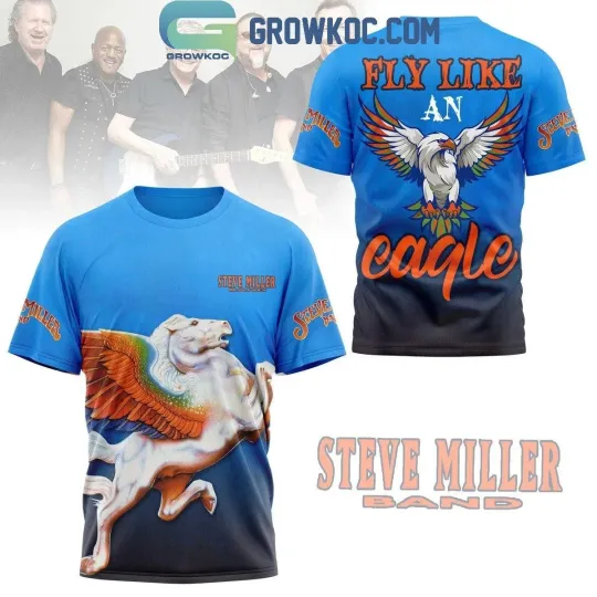 Steve Miller Band Fly Like An Eagle Fan 3D T-Shirt