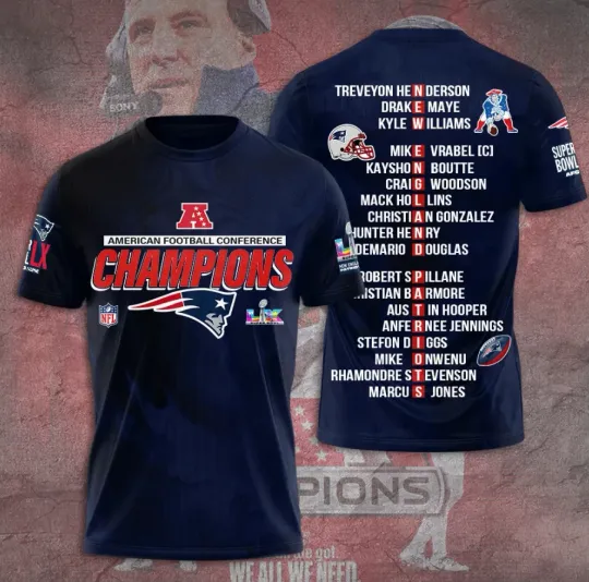 Discover New England Patri0T 2025 Unisex 3D T-Shirt