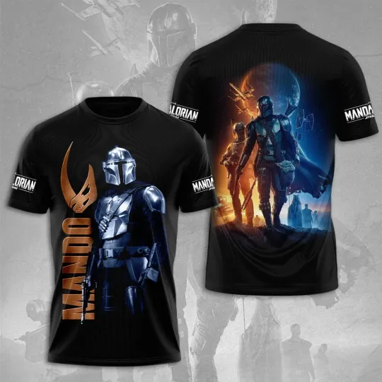 Star Wars x The Mandalorian 3D Shirt