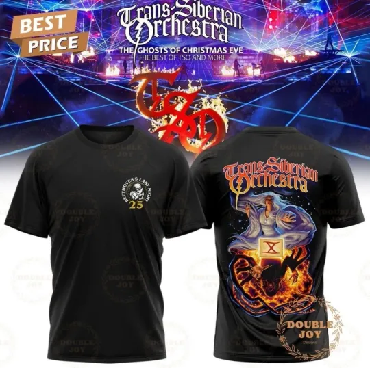 Trans Siberian Orchestra x ORCHESTRA Tour 2025 3D T-Shirt