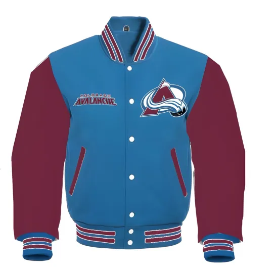 Discover Colorado Avalanche Baseball Jacket, Baseball Jacket Gift for Fan