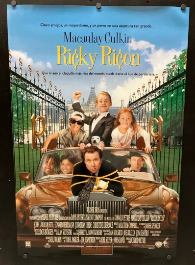 1994 Richie Rich Spanish Vertical Movie Poster