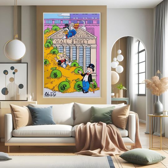 Richie Rich Art: Pop Art Finance Wall Decor
