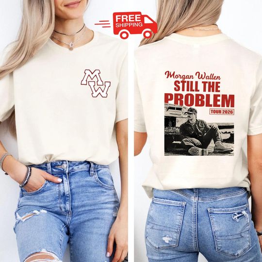 Discover Wallen Western 2026 Tour Shirt, Country Music Tee, Fans Gift