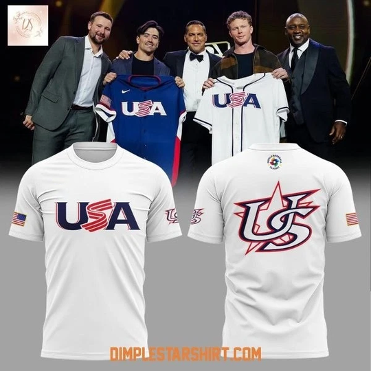 Discover U.S.A Baseball 2026 World Baseball 3D Shirt Unisex S-5XL Style2