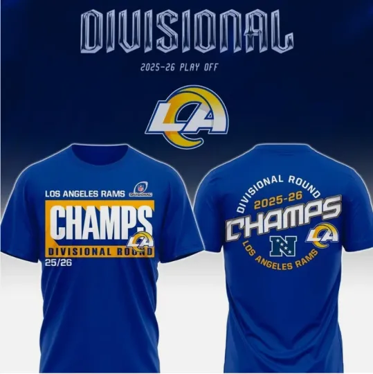Discover Rams Champs Divisional Round 2025-2026 Gift For Fans