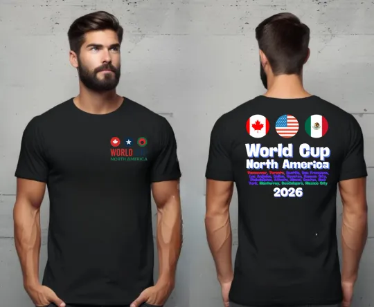 Discover World Cup 2026 North America DryBlend® T-Shirt World Cup soccer 26
