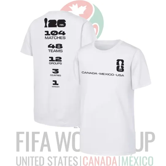Discover 2026 FIFA World Cup Graphic Official Fan Gear Limited Edition Apparel