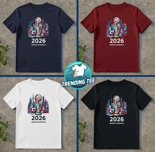 World Cup 2026 Soccer Fan T-Shirt S2908