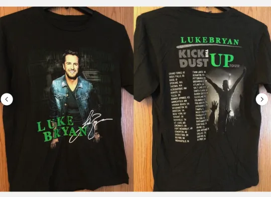 2 Sides Kick The Dust Up Tour Luke Bryan Shirt