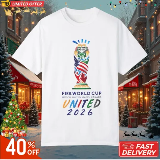 Discover World Cup 2026 Unisex T-Shirt, Garment-Dyed Tee, Soccer Fan Shirt_INSPRIRED