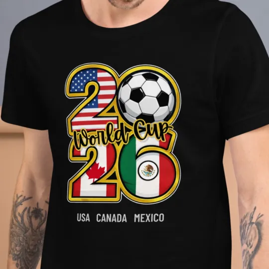 Discover Soccer World Cup 2026  T-Shirt