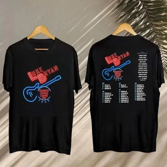 Luke Bryan Country Song Came On Tour 2025 , Luke Bryan 2025 Concert T-Shirt