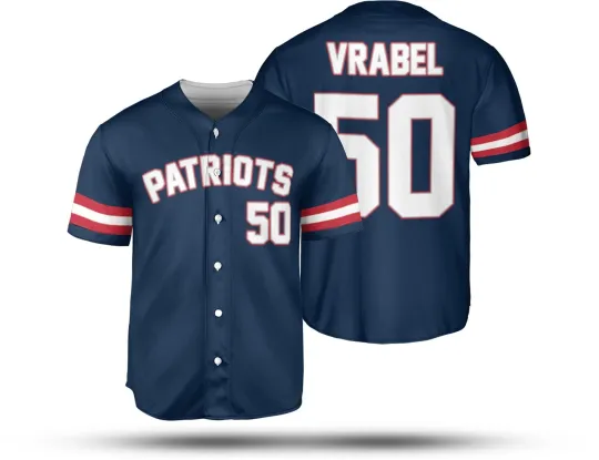 Mike Vrabel #50 New England Patriots Team