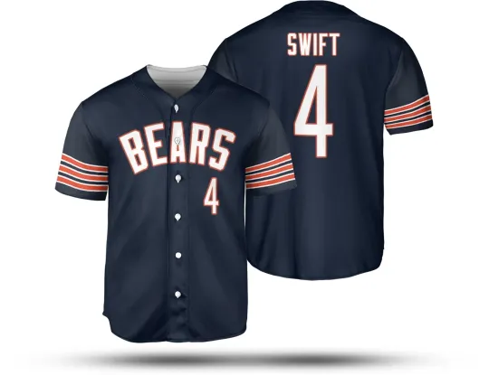 Discover D'Andre Swift #4 Chicago Bears Team