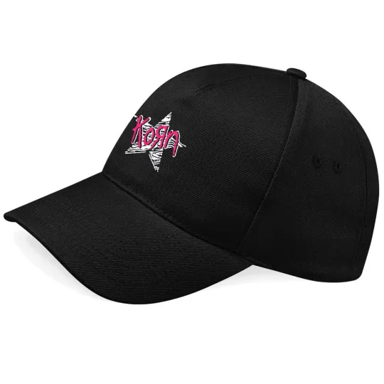 Discover KORN Rock Band Black Baseball Cap