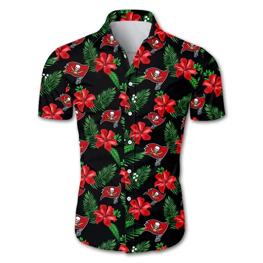 Discover Personalized Tampa Bay Football Buccaneerss Team Hawaiian Shirt Short Sleeve