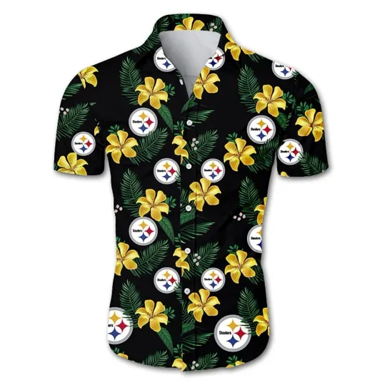 Pittsburgh Football Steelerss Team Hawaiian Shirt Short Sleeve