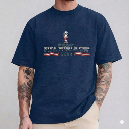 Discover FIFA World Cup 2026 shirt, USA international Soccer Championship Game Day t-shirt, Soccer pride Cup of Nations tee, world cup 2026 shirt