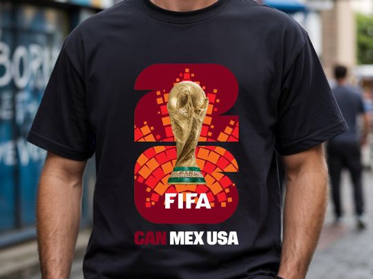 Discover World Cup 2026 T-Shirt, Soccer FIFA Tee, United States Canada Mexico, Copa Mundial de la FIFA 2026