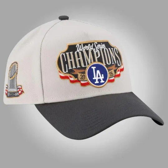 LA Dodgers 2025 World Series Champions Cap