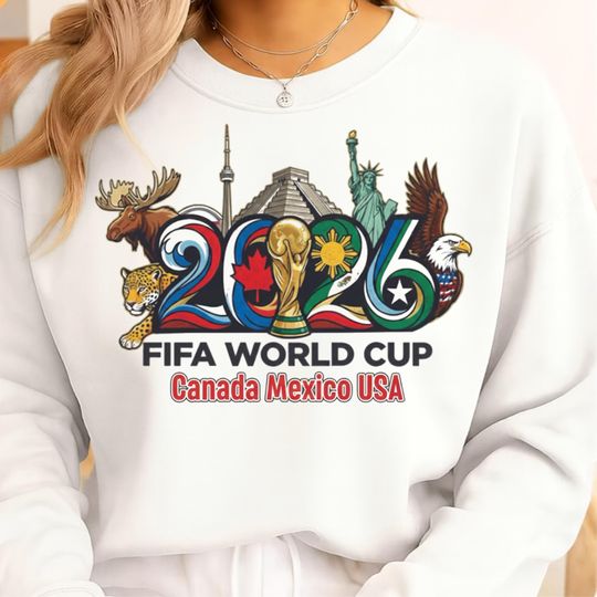 Discover FIFA World Cup 2026 Shirt  Family matching shirt, Canada Mexico USA Tee  Football fan gift, unisex T-Shirt  World Cup 2026 ,Sport Fan Tee