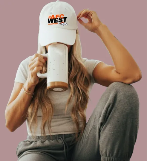 Discover Denver Broncos 2025 AFC West Division Champions HBaseball Cap