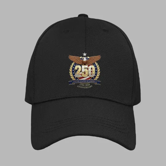 Discover USA 250th Anniversary 1776-2026 Baseball Cap