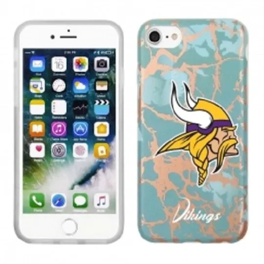 football Minnesota Vikings Marble Case for iPhone SE (2020), (22) 8, 7, 6 & 6S