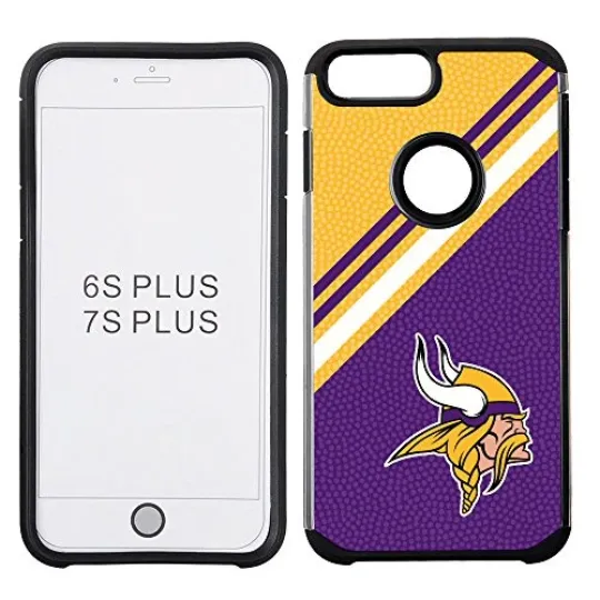 football Minnesota Vikings Diagonal Stripe Case for iPhone 8+, 7+, 6+, 6s+