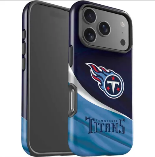 football Tennessee Titans iPhone 13-17 Pro Max Impact Case