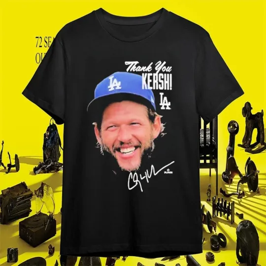 Discover Los Angeles Dodgers Clayton Kershaw Retirement T-Shirt