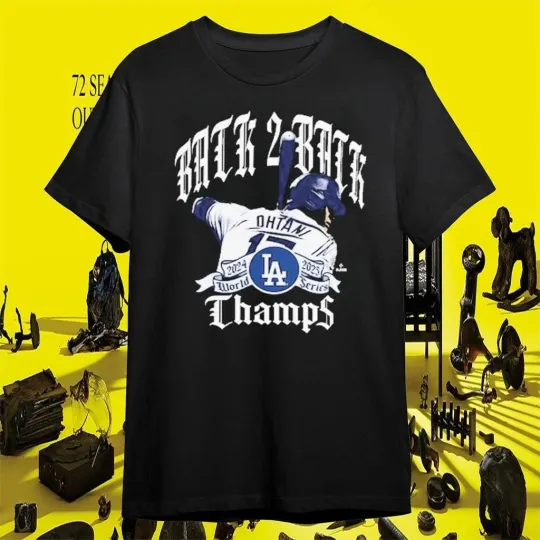 Los Angeles Dodgers Shohei Ohtani World Series Champions T-Shirt