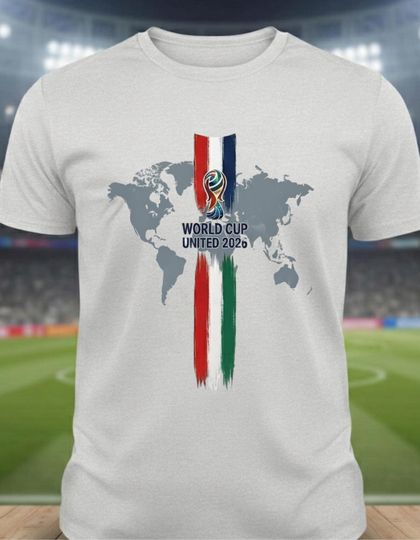 Discover FIFA World Cup 2026 Shirt | USA Canada Mexico Soccer Fan Tee |Unisex Football Gift | Global Tournament Merch