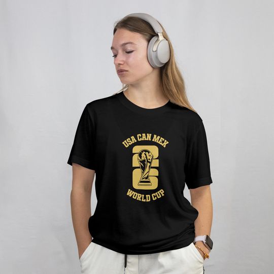 Discover USA Canada Mexico World Cup 2026 t-shirt, Soccer tournament, USA international Soccer Championship Game Day, Unisex t-shirt, Football