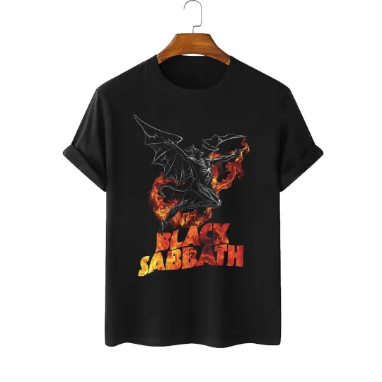 Discover Black Sabbath Demon Logo T-Shirt, Black Sabbath, Gift For Fan