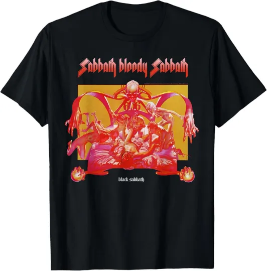 Discover Black Sabbath Sabbath Bloody Sabbath Bright T-Shirt