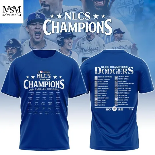 Discover LA city Dodger 2025 Champions Shirt