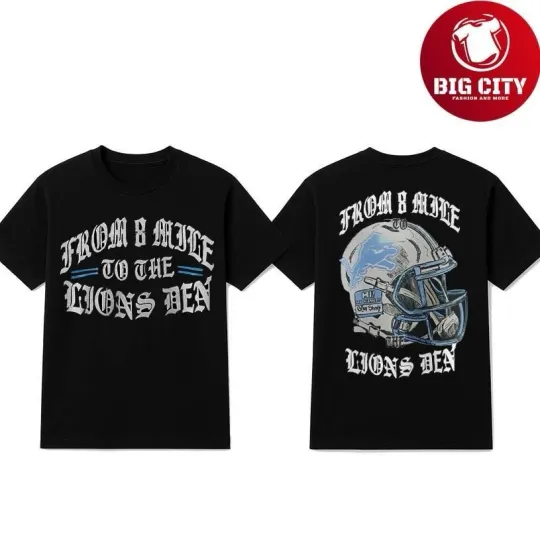 Detroit City Lion x Eminem Two Sided T-Shirt