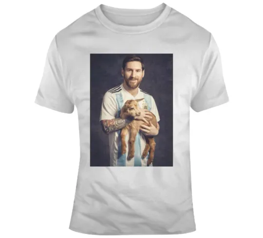 Discover Argentina Soccer Football World Cup 2026 Soccer Fan Lionel Messi The Goat  T Shirt