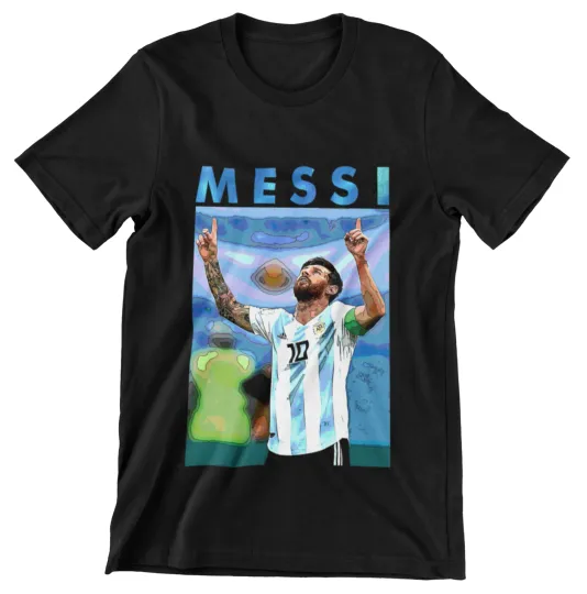 Discover Lionel Messi Argentina National Soccer T-Shirt