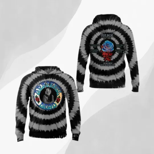 Grateful Dead In Loving Memory Of Bob Weir 1947-2026 3D Hoodie