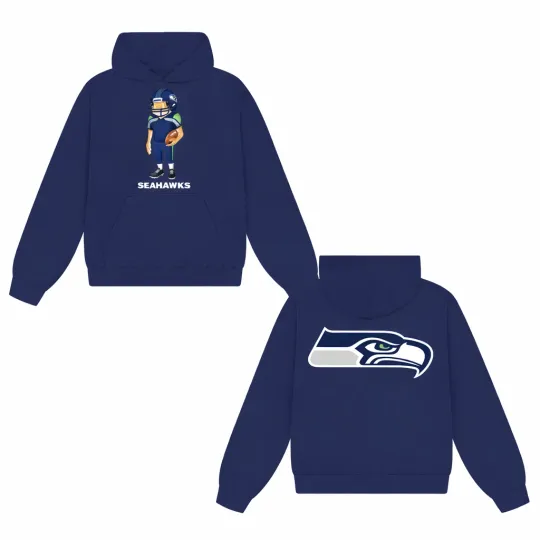 B.a.d Bunny Seahawks Football Team Hoodie for Fan