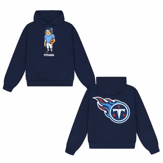 Discover B.a.d Bunny Titans Football Team Hoodie for Fan