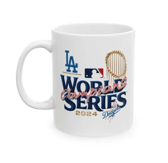 LA Dodgers World Series Coffee Mug