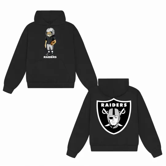 B.a.d Bunny Raiders Football Team Hoodie for Fan