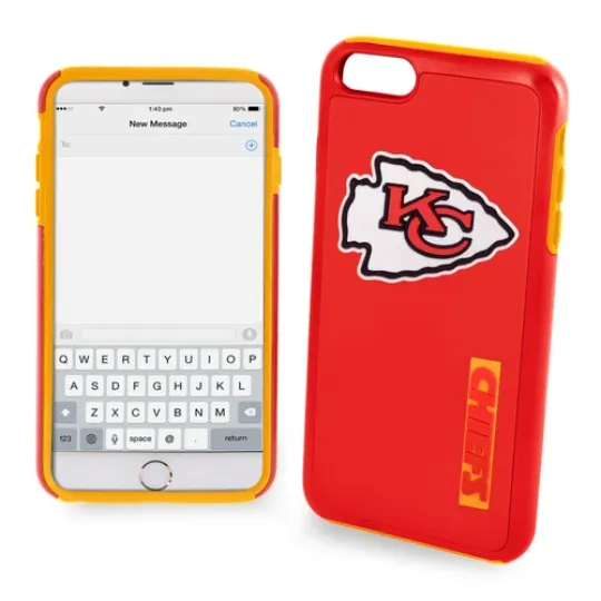 football Licensed Kansas City Chiefs Hybrid Case For iPhone 6 & 6s (4.7")