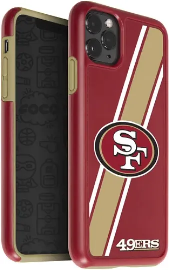 football San Francisco 49ers Hybrid Case For Apple iPhone 11 Pro Max & XS Max