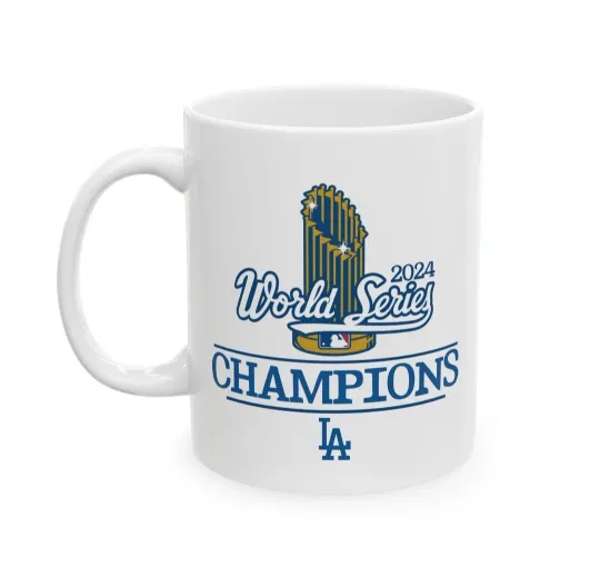 LA Dodgers World Series Champion Coffee Mug