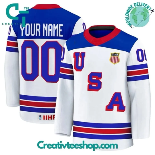 Discover USA Hockey 2026 Custom Hockey Jersey